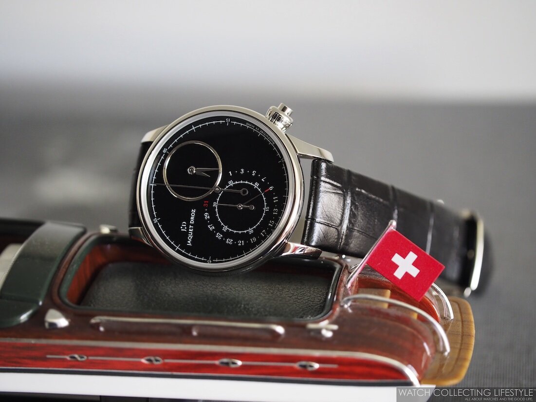 Insider: Jaquet Droz Grande Seconde Off-Centered Chronograph Onyx